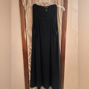 Lane Bryant. 22/24. Ploy/8% spandex LBD. Little Black dress. Rolled neck collar.